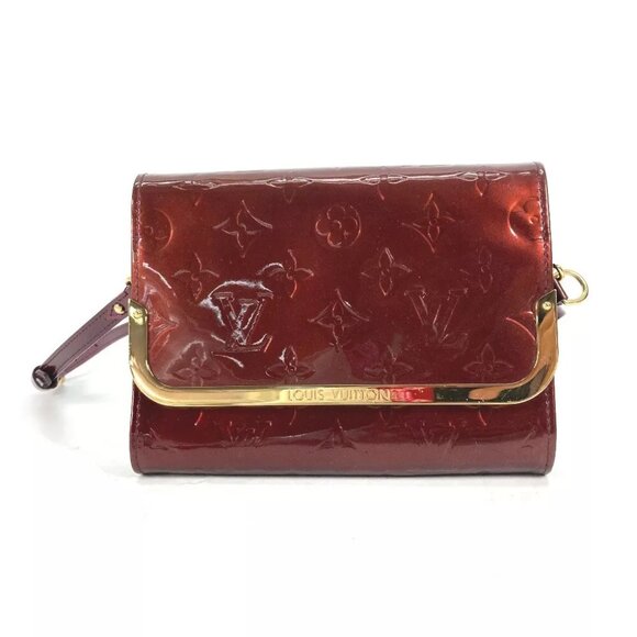 LOUIS VUITTON M91547 MonogramVernis Rossmore PM 2WAY Bag Shoulder Clutch bag - Picture 1 of 16